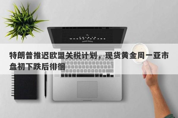 特朗普推迟欧盟关税计划，现货黄金周一亚市盘初下跌后徘徊