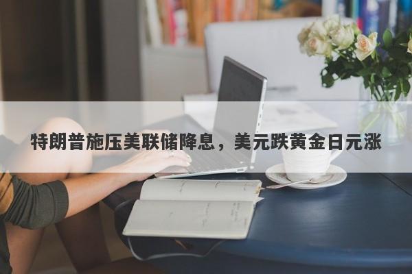 特朗普施压美联储降息，美元跌黄金日元涨