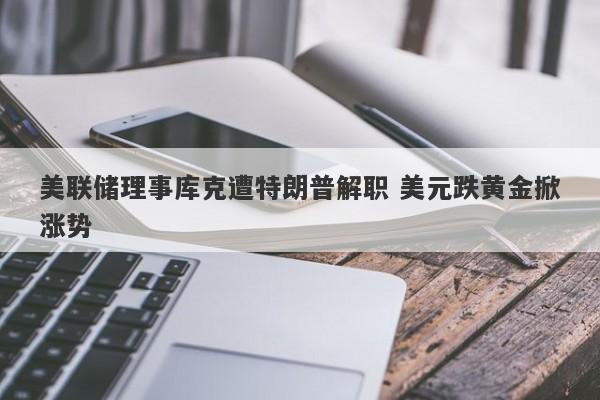 美联储理事库克遭特朗普解职 美元跌黄金掀涨势